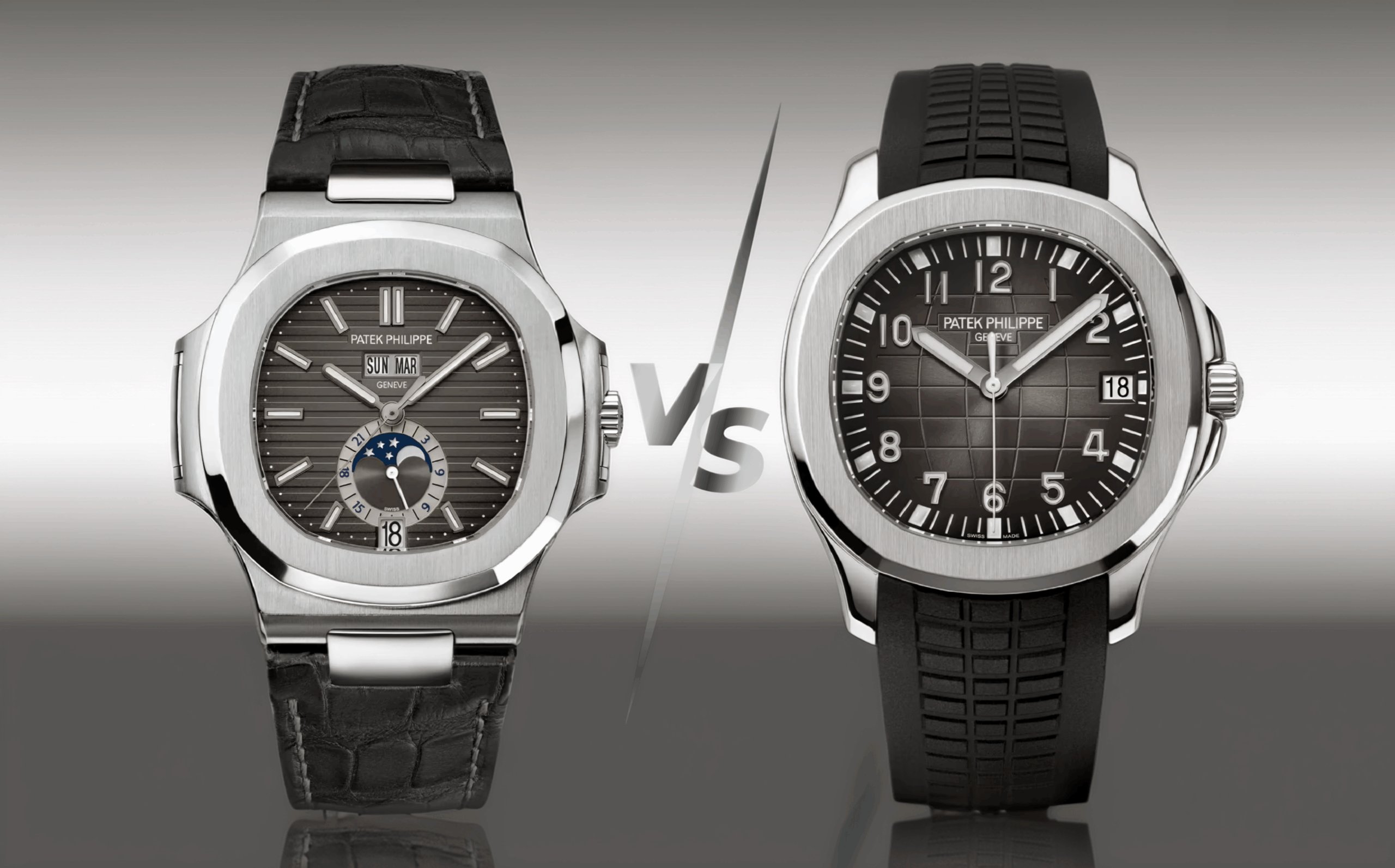 Patek Philippe Nautilus vs. Aquanaut: The Luxury Sports Watch Showdown