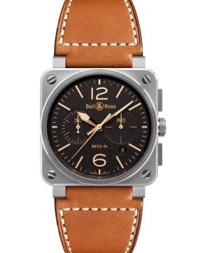 Bell & Ross Instruments BR0394-ST-G-HE/SCA