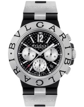 Bulgari Diagono  TI 44 TA CH certified Pre-Owned watch