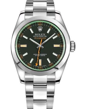 Rolex Milgaus  116400GV certified Pre-Owned watch