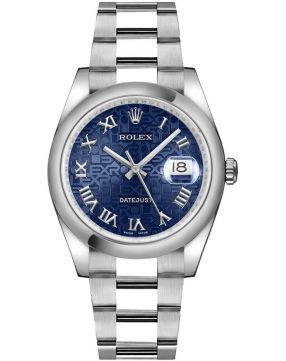 Rolex Datejust  116200-BLJRDO certified Pre-Owned watch