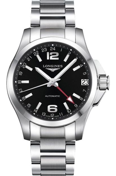 Buy Longines Conquest GMT Pre Owned Watch at Chrono Seconds